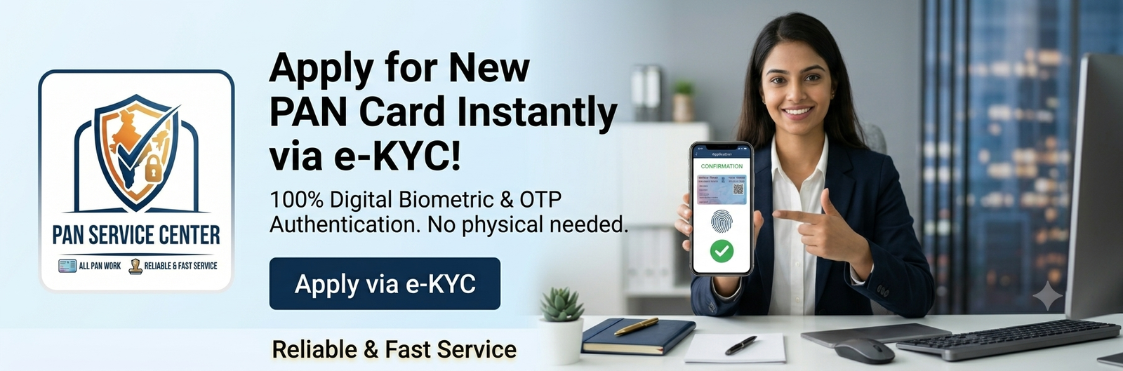PAN Card Service Banner