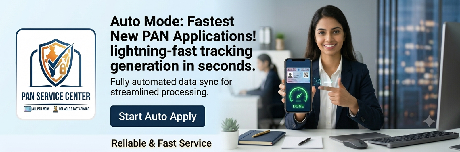 PAN Card Service Banner