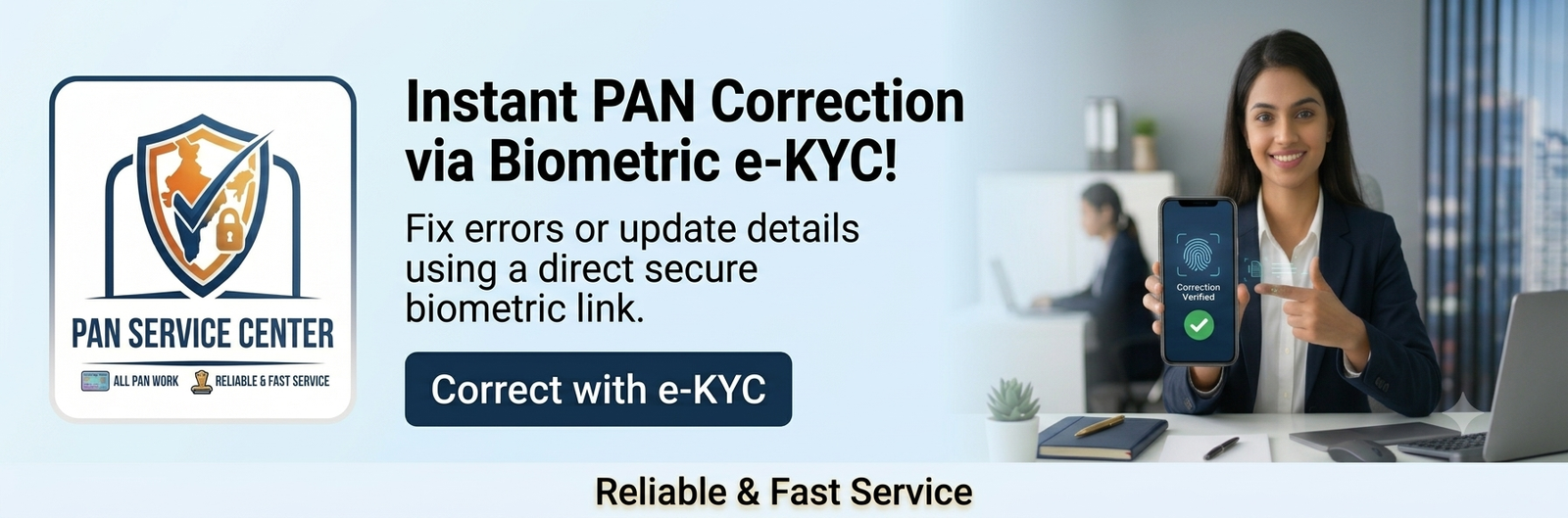 PAN Card Service Banner